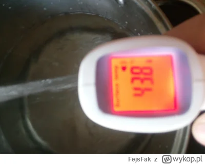 FejsFak - Temperatura wody z dzisiejszego słońca