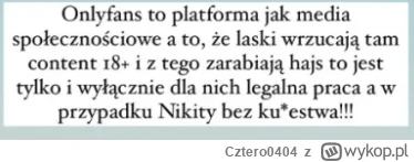 Cztero0404 - @notakk: Nie wiem, on jest taki tępy czy bezczelny?