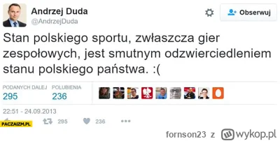 fornson23 - @KarolaG17 aż się przypomina słynny tłit Dudy