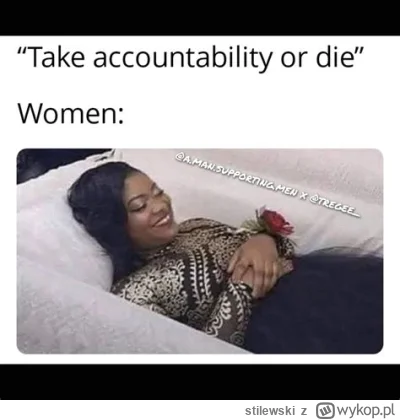 stilewski - >Nie mam nic przeciwko odpowiedzialności, ale stawiajmy ją po 50/50

@Pow...