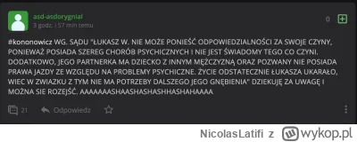 NicolasLatifi - @asd-asdorygnial jutro rano, jak zejdą "guziki" będziesz w pośpiechu ...