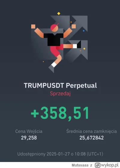 Mufasaaa - Dziękuję Panie Trump!
#kryptowaluty #trump