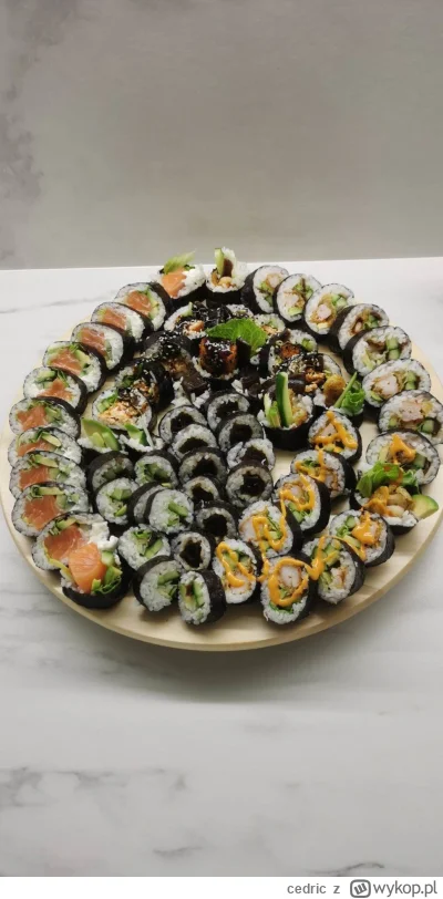 cedric - #gotujzwykopem #jedzenie #foodporn #sushi ot schabowe na weekend, 60 kawałkó...