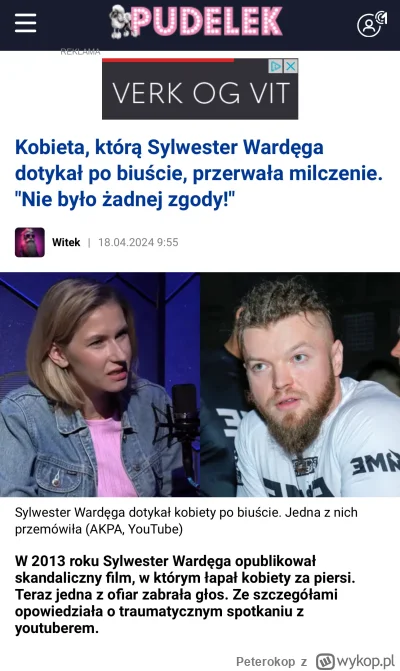 Peterokop - https://www.pudelek.pl/kobieta-ktora-sylwester-wardega-dotykal-po-biuscie...