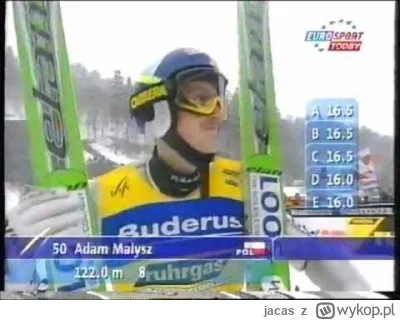 jacas - Myślicie że Małysz dzisiaj 152m jebnie?
#skoki