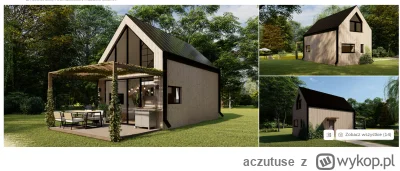 aczutuse - Ile może se kosztować postawienie takiego domu tylko, że murowanego z całą...