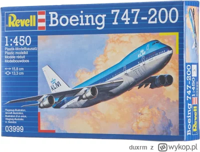 duxrm - Wysyłka z magazynu: PL
Revell Zestaw modelarski samolot 1:450
Cena z VAT: 20,...