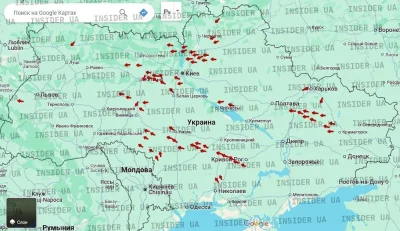 gerwazy-oko - dron szached wlecial do Polski informują Ukraińcy - prawdopodobnie podk...