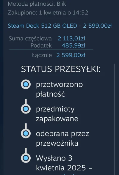 DavyX - @wscieklizna_irl: no witam, właśnie wczoraj mi dotarł niestety jestem w deleg...