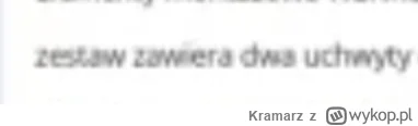 Kramarz - @Winatuska: No przecież jest w opisie, i nie, w opisie nie było że sprzedaj...
