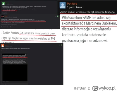 RafDan - Nie chciałem się znęcać nad Tobą @Potifara i pozwolić Ci dalej trollować i l...