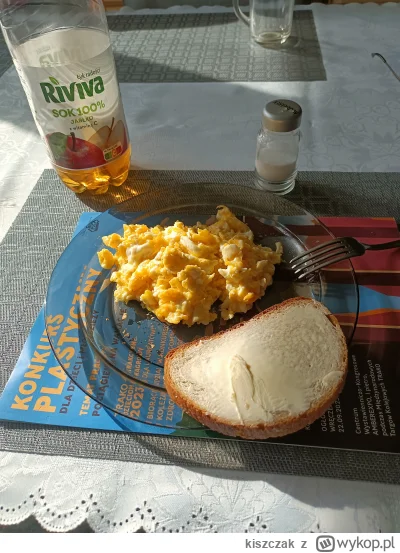 kiszczak - Śniadanie dla mnie.
#jajowa #sniadanie