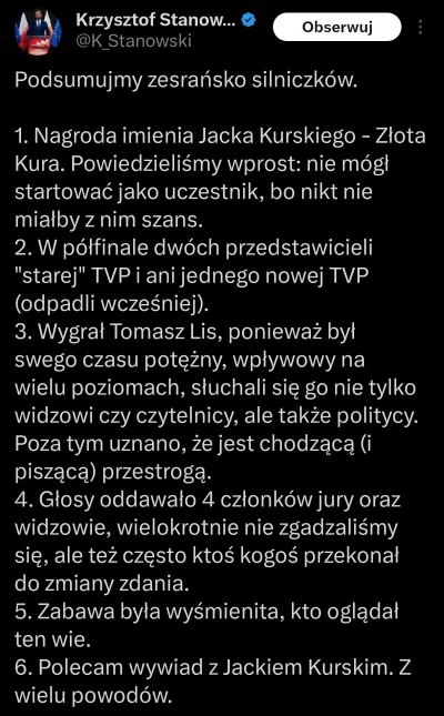 Karboksymetyloceluloza - Piękny meltdown zalicza Krzysiu Pisowski xd
Jeszcze kilka mi...