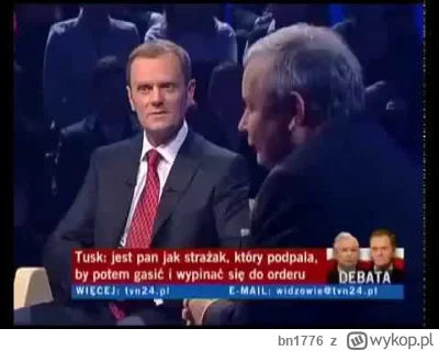 bn1776 - @exon
Z debaty Tusk - Kaczyński 2007
