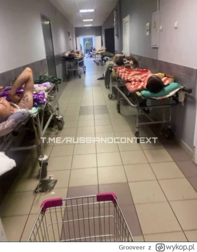 Grooveer - Rosyjscy żołnierze w szpitalu w Biełgorodzie po szturmie na obwód charkows...