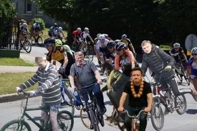 g0blacK - Jak myślicie, kto wygra tegoroczny Tour de Choroszcz?
#kononowicz #rower #p...