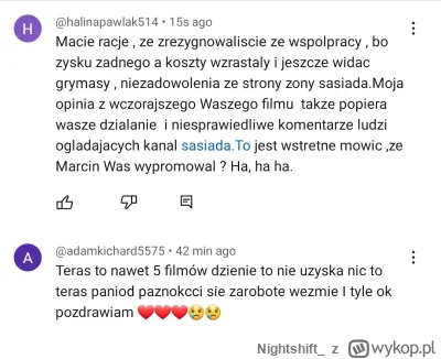 Nightshift_ - #raportzpanstwasrodka 
Dla rownowagi wrzuce komentarze fanow Giermka Ma...