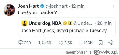 meemphis11 - Lubie twitterowego Harta( ͡° ͜ʖ ͡°)

#nba