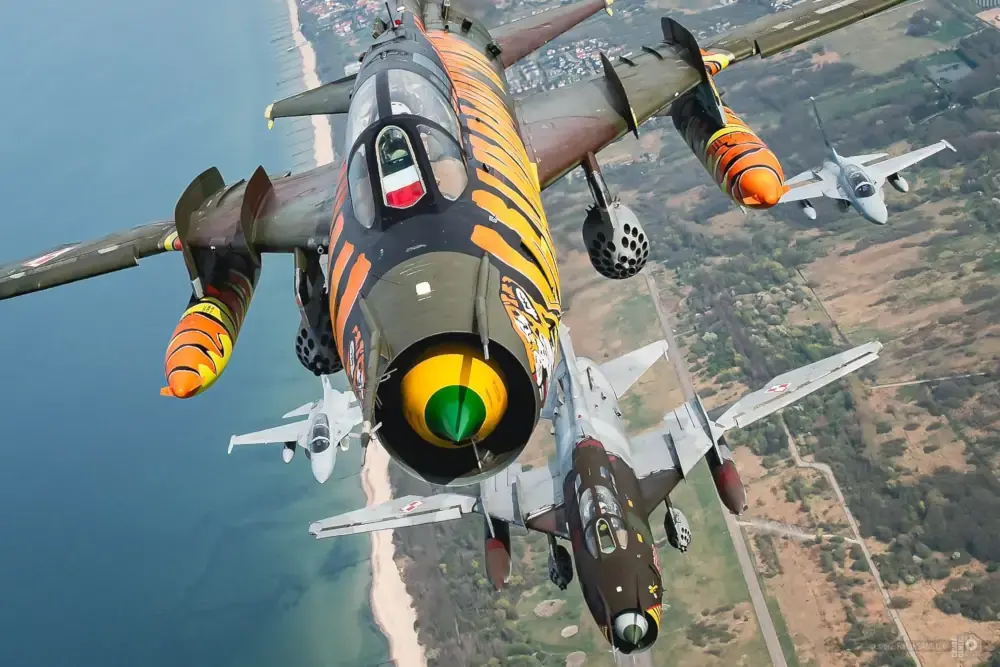 wfyokyga - SU-22 zakończył służbę w wojsku polskim