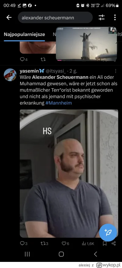 alexiej - @jajcon84: podobno to Niemiec, który wcześniej leczył się psychicznie.