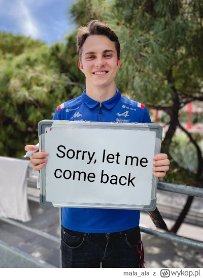 mala_ala - Panie Oskarku, punkty nie są dla pana ( ͡° ͜ʖ ͡°)
#f1