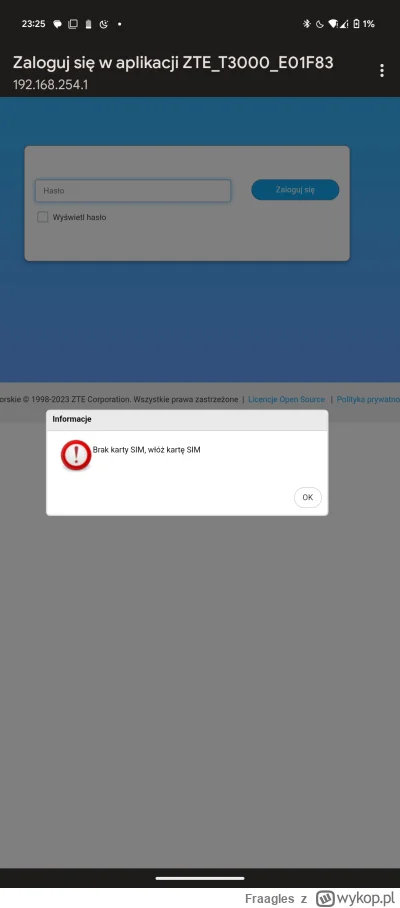 Fraagles - Hey,
Mam internet mobilny z Plusa. Router z anteną zewnętrzną (modem) na d...
