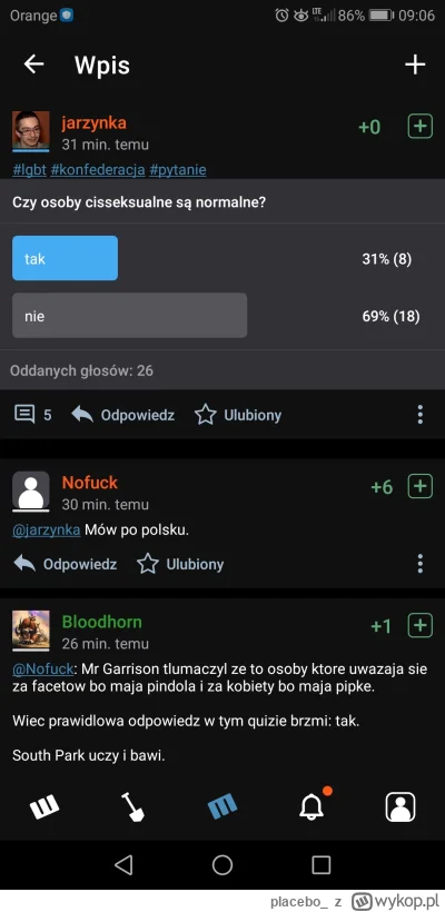 placebo_ - Aż mi się przypomniała sonda uliczna, w której zadano pytanie „co by pan z...