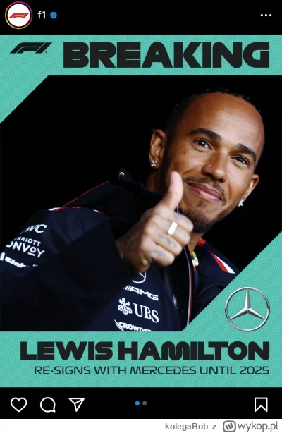 kolegaBob - GOAT na gridzie do co najmniej 2025 #f1 #StillIRise