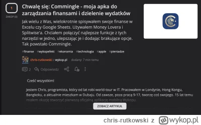 chris-rutkowski - @WykopX: Ja widzę artykuł. Nie wiem dla czego u Ciebie się nie wyśw...