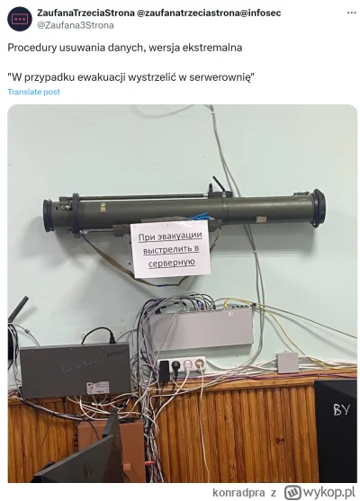 konradpra - #IT #heheszki #serwery #gdpr #rodo

https://x.com/Zaufana3Strona/status/1...