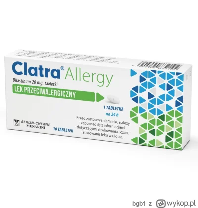 bgb1 - #alergia zmienili opakowanie clatry czy to jakaś inna clatra?