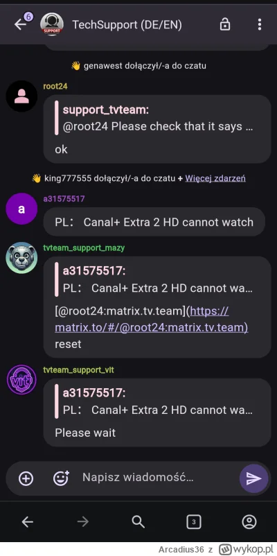 Arcadius36 - @shexcyk: mi też nie działa  kanał Extra 2. Na czacie też już ktoś zgłos...