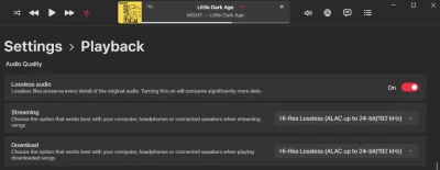 lutn - @w9rTwvbIAn37l: Apple Music oferuje dźwięk Hi-Res Lossless w tej samej cenie c...