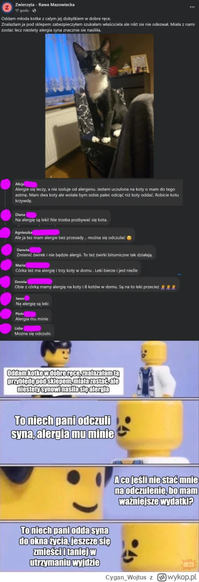 Cygan_Wojtus - #psiarze gdy jesteś kociarzem, ale od psiarza odróżnia cię tylko gatun...