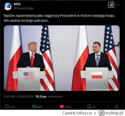 CipakKrulRzycia - #twitter #polityka #heheszki