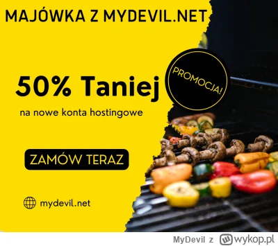 MyDevil - Promocja "Majówka z MyDevil.net 2024"

Przedstawiamy naszą najnowszą ofertę...