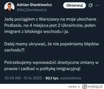 vorky - Panie Adrianie może od razu oddzielne wagony dla tych gorszego sortu ? ( ͡°( ...