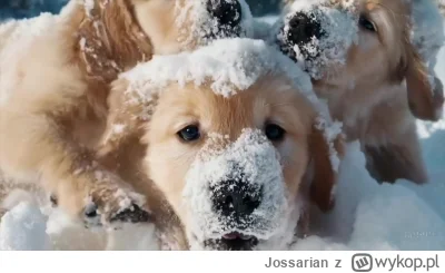 Jossarian - @Hektorrr: Szczeniaki w śniegu są niesamowite: