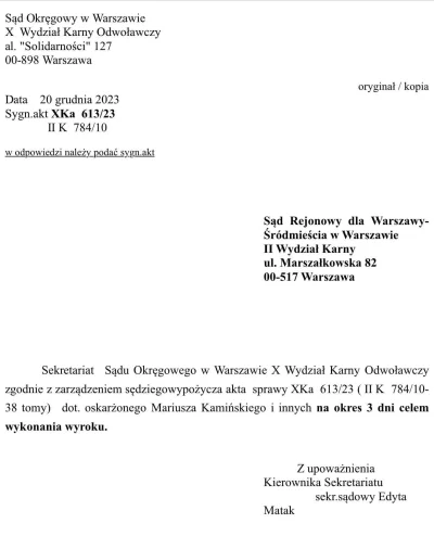 mmenelica - Giertych: Sąd Rejonowy został zobowiązany przez Sąd Okręgowy do wykonania...