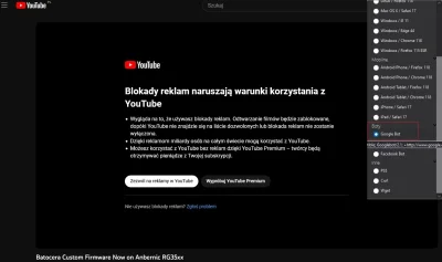 Nadajezpiwnicy - #youtube #firefox
Jeśli ktoś ma nadal problem z blokadą na youtube,(...