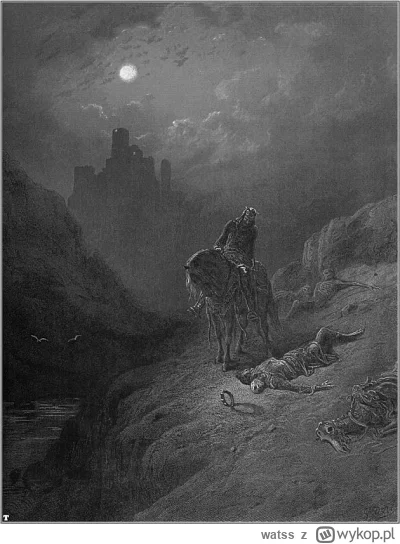 watss - King Arthur Discovering the Skeletons of the Brothers' by Gustave Doré (Franc...
