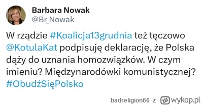 badreligion66 - #sejm #polityka Koalicja 13 grudnia, teczowi, homo związki. Trzeba bę...