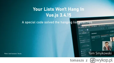 tomaszs - Update your Vue.js if you don't like selections on lists to hang!

https://...
