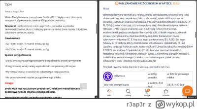 r3ap3r - Zobaczcie skład mleka Nestle (po prawej) i polskkiego Smilk (po lewej)

mlek...