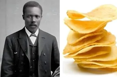 pogop - Potato chips zostały wynalezione w 1853 roku przez George'a Cruma, czarnego a...