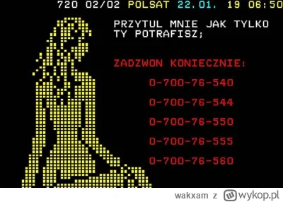 wakxam - Kiedy był rok 2002 a Ty jako gówniarz odkrywasz, że w telegazecie nie tylko ...