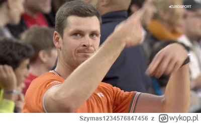 Szymas1234576847456 - G, gdy jakiś kibic krzyczał do niego ( ͡° ͜ʖ ͡°)
#tenis
