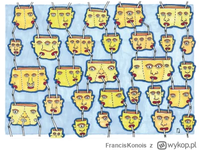 FrancisKonois - DH2 -  Drinking Heads 2 / Pijące Głowy 2 
#rysujzwykopem #rysunek #tw...