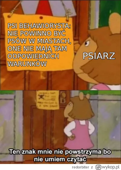 redorbiter - taki obraz psiarzy
#psiarze