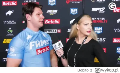 Bobito - #famemma 

Nasz człowiek w FAME MMA

"wykop to jest jedyna normalna społeczn...